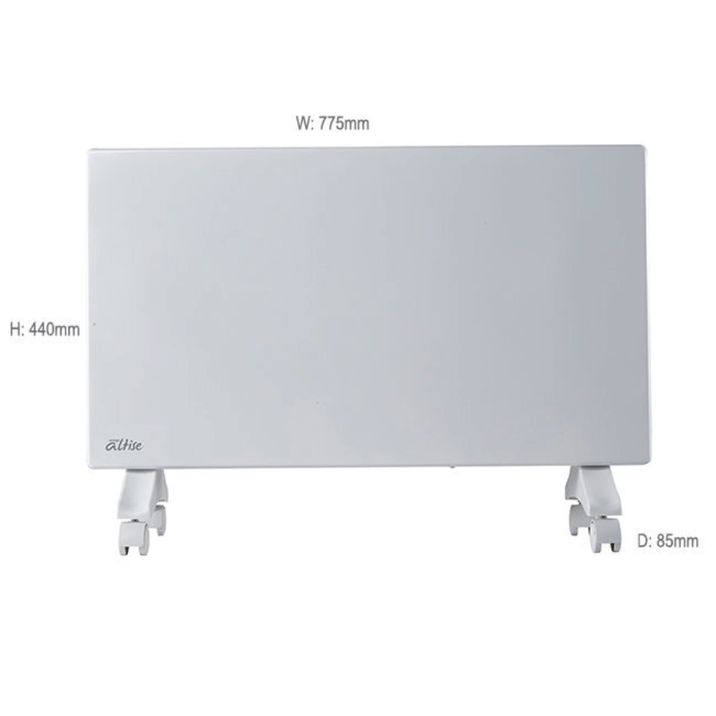 Omega Altise OAPE2000W 2000W White Panel Convection Heater