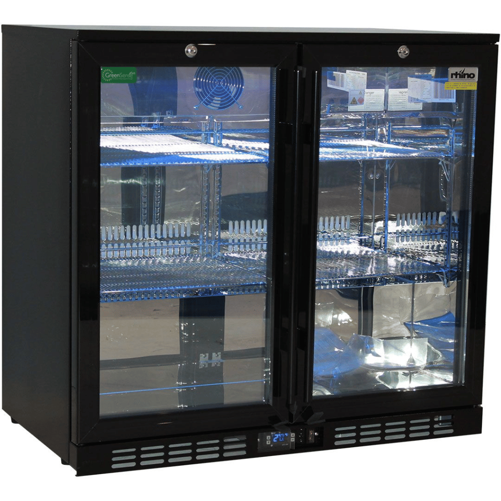 Rhino SG2H-NC 208L Night Club Multi LED Lighting Bar Fridge