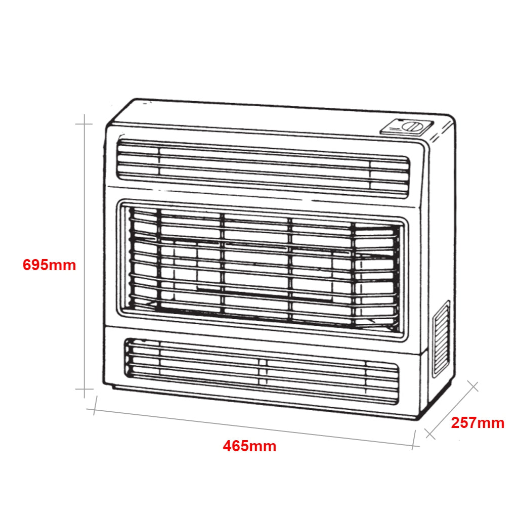 Rinnai 309FTSN Energysaver Natural Gas Heater - The Appliance Guys