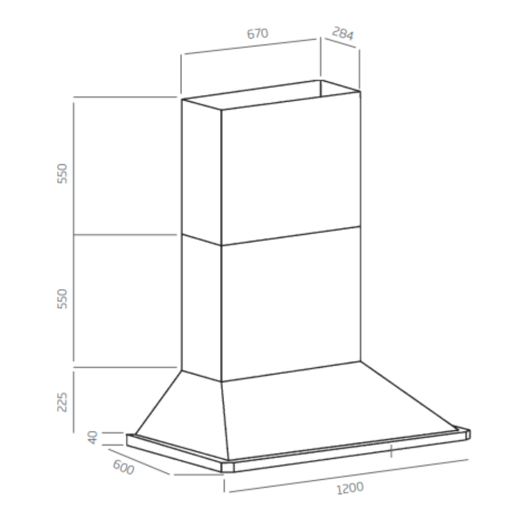 Schweigen CL6272 Dimensions