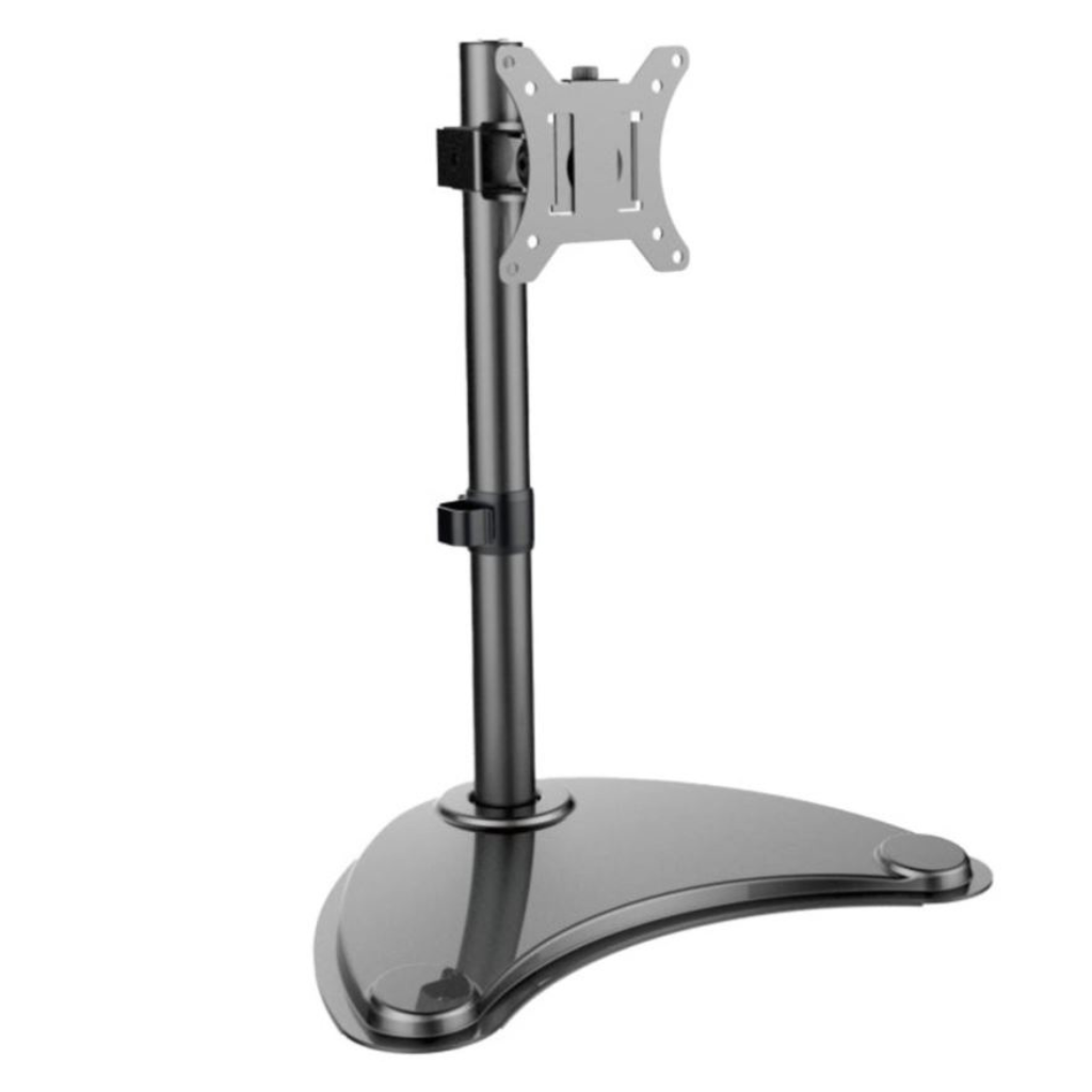 Monster MTDM1MS1332 Black Dual Monitor Desktop Stand