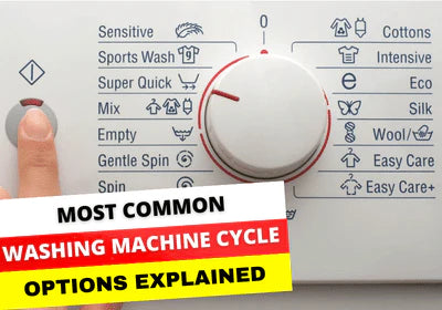 How Long Is The Wash Cycle In A Washing Machine 3 Most common washing machine cycle options Explained – The Appliance Guys