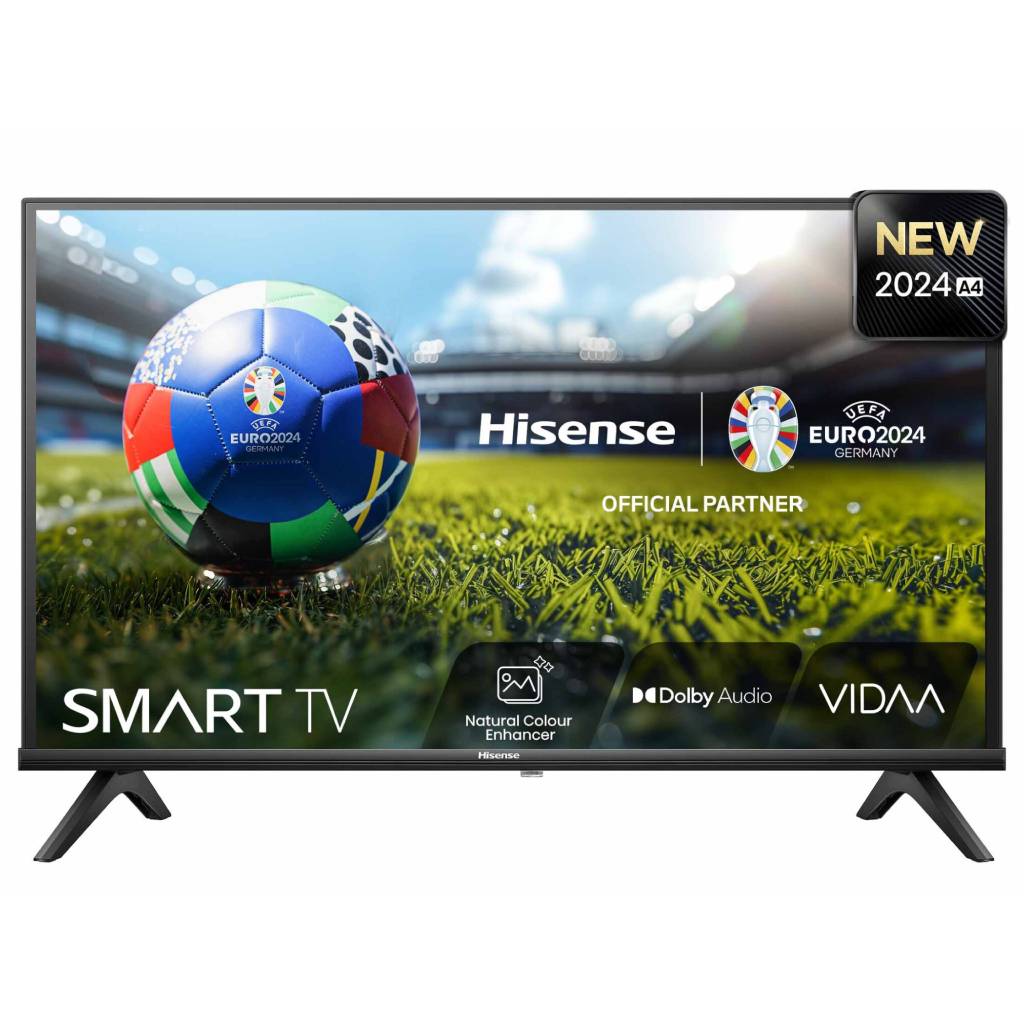 Hisense 40A4NAU 40 Inch Black 4K QLED Smart TV