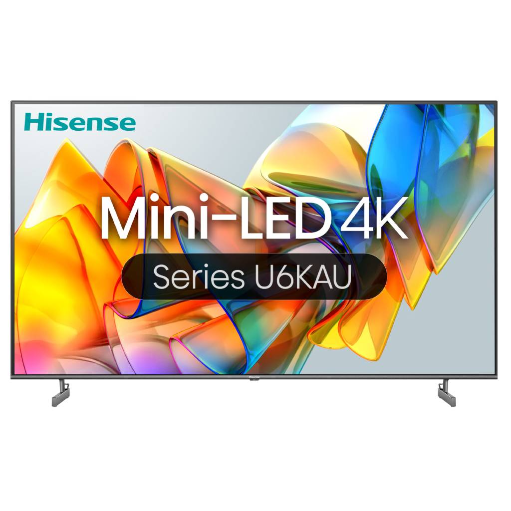 Hisense 65U6KAU 65 Inch Black U6K Mini-LED 4K Smart QLED TV – The ...