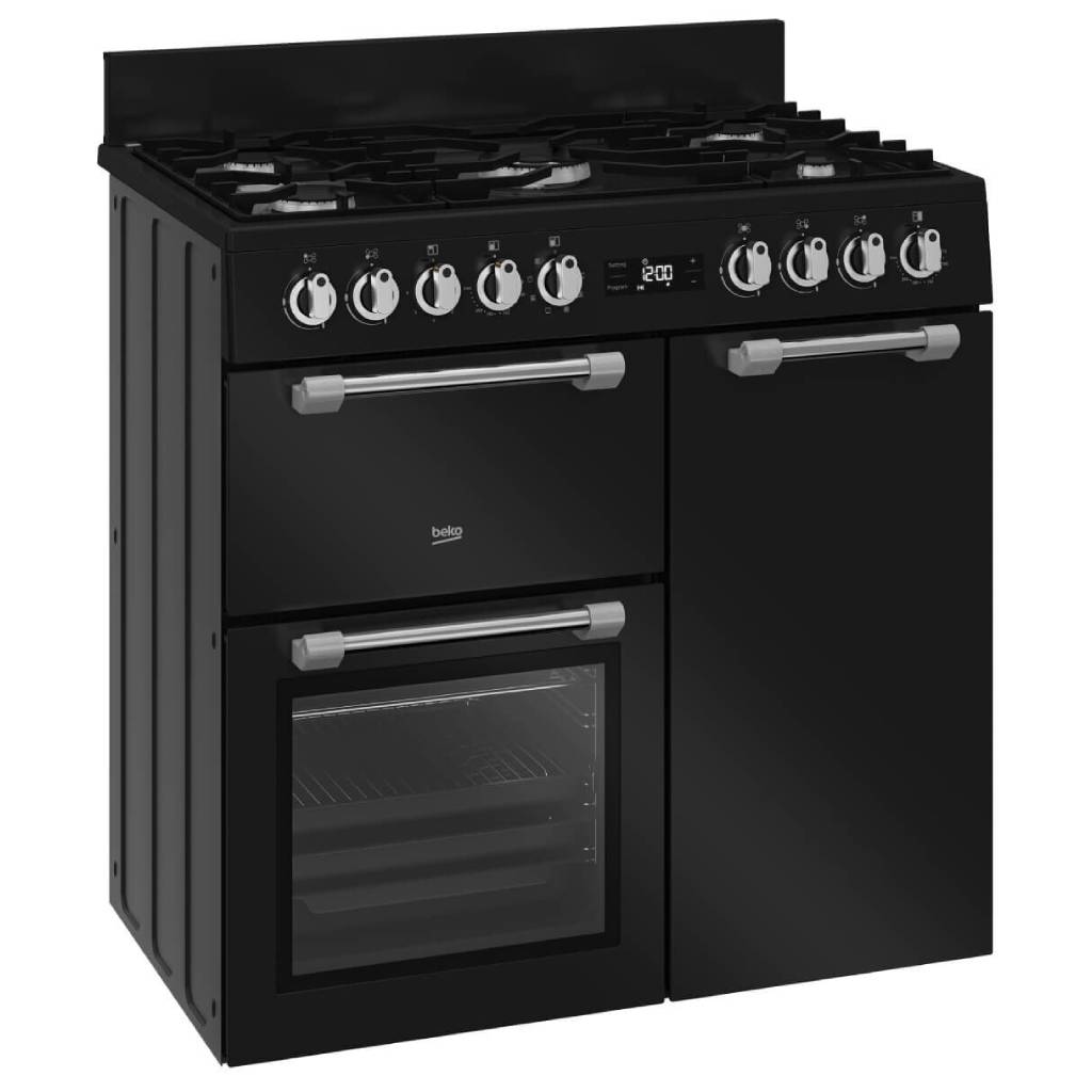 Beko BRC916GMAN 90cm Anthracite Multifunction Dual Fuel Freestanding Oven/Stove