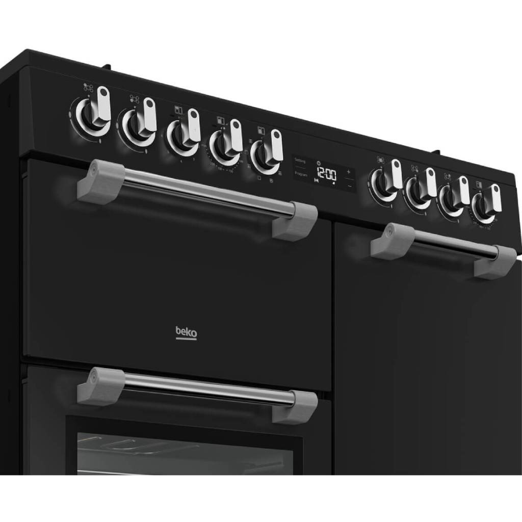 Beko BRC916GMAN 90cm Anthracite Multifunction Dual Fuel Freestanding Oven/Stove