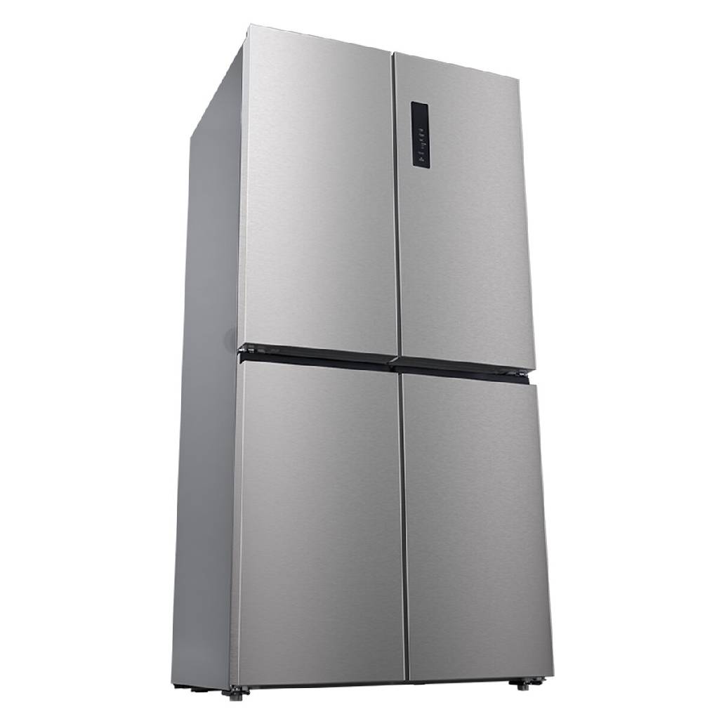 Chiq CCD500NS 503L Silver Cross Door Fridge