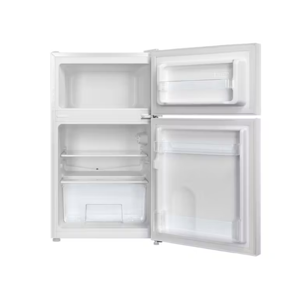 CHiQ CTM086DW 86L White Two Door Bar Fridge