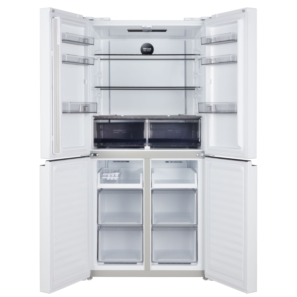 Chiq CCD499NWS 503L White French Door Fridge - The Appliance Guys