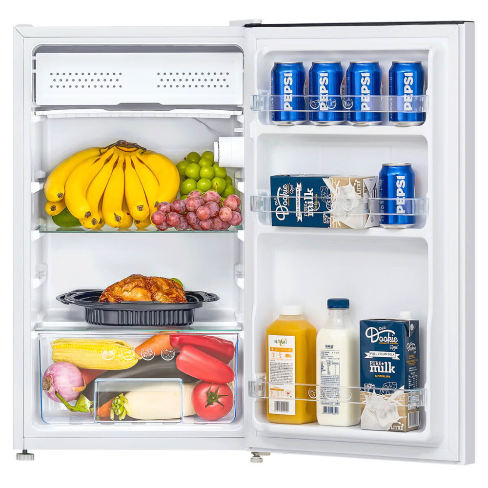 Chiq CSR092DW 92L White Bar Fridge