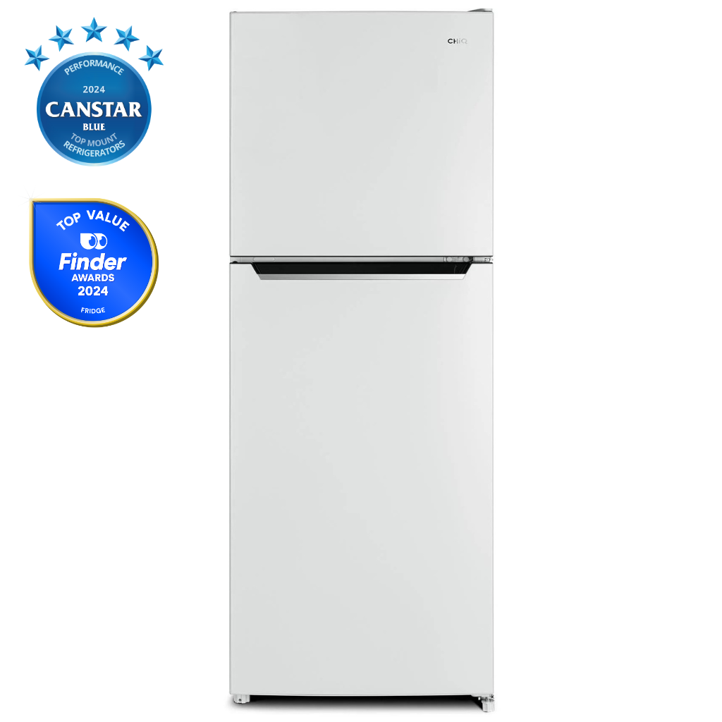 Chiq CTM202NW3 202L White Top Mount Fridge