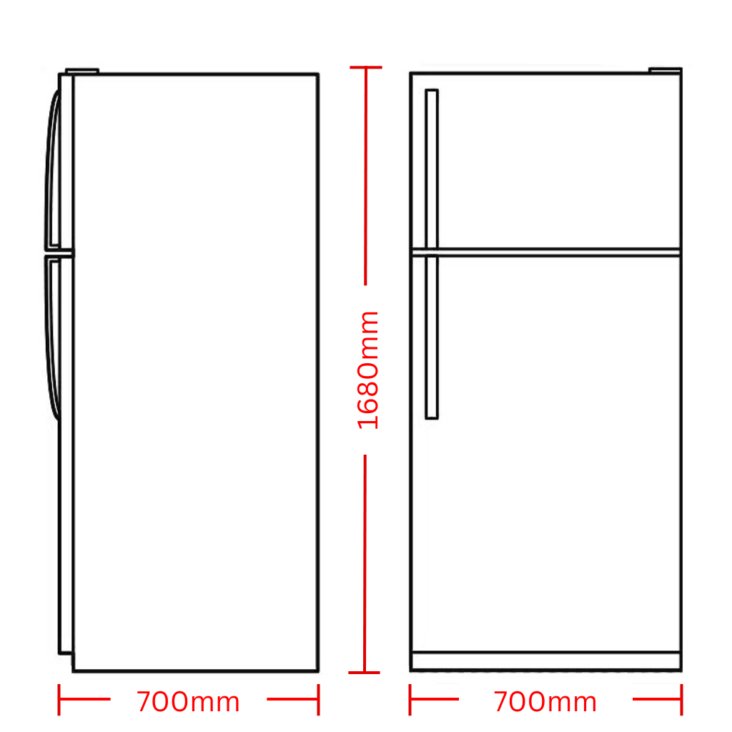 Chiq CTM408NSS 410L Stainless Steel Top Mount Fridge *AVAILABLE IN QLD ONLY*