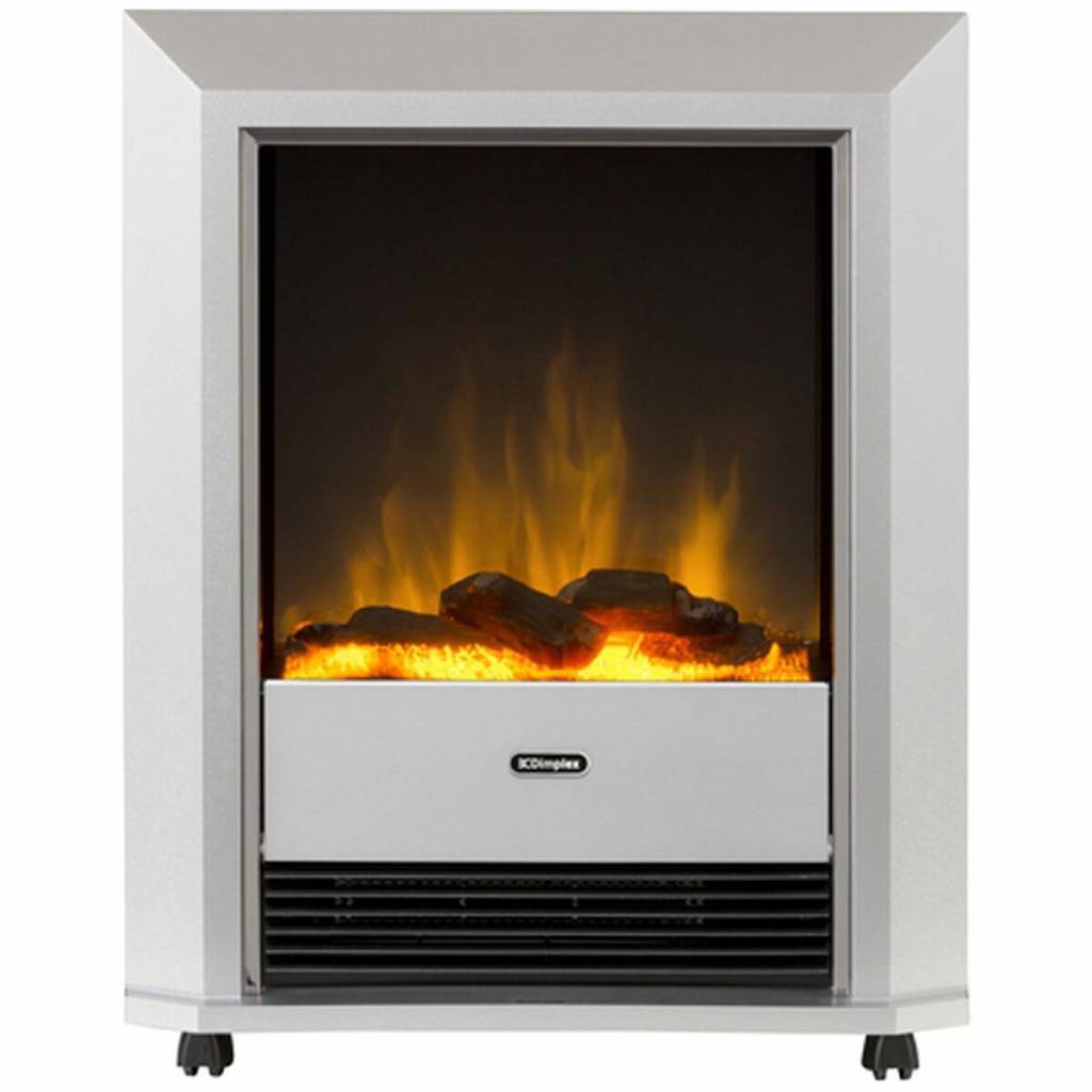 Dimplex LEE 2kW Silver Electric Fire Front - The Appliance Guys