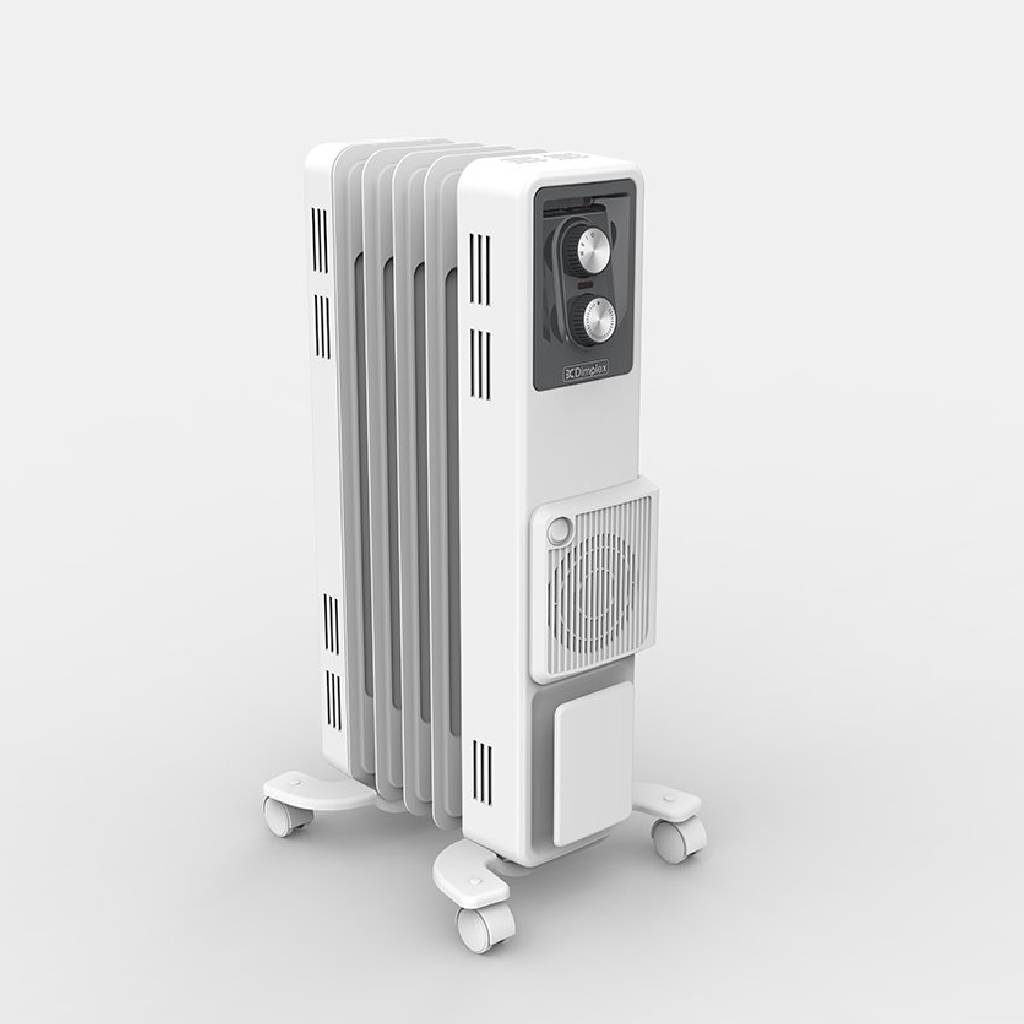 Dimplex OCR15FA 1.5kW White Oil Column Heater with Turbo Fan – The ...