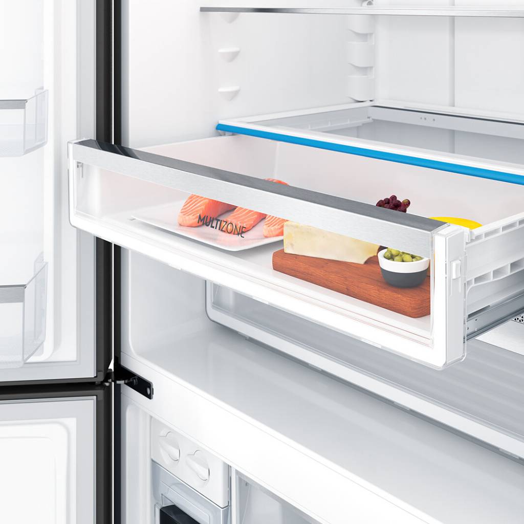 Electrolux EBE5007BD-L 425L Matte Black Bottom Mount Fridge