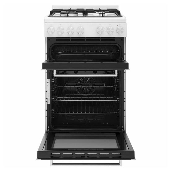 Euromaid EFS54FCDGW 54cm Gas Upright Cooker The Appliance Guys