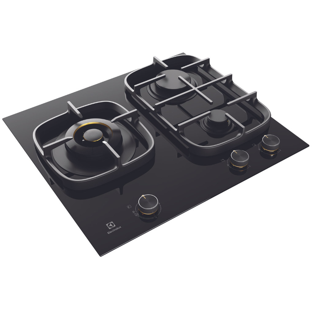 Electrolux EHG635BE Angle - The Appliance Guys