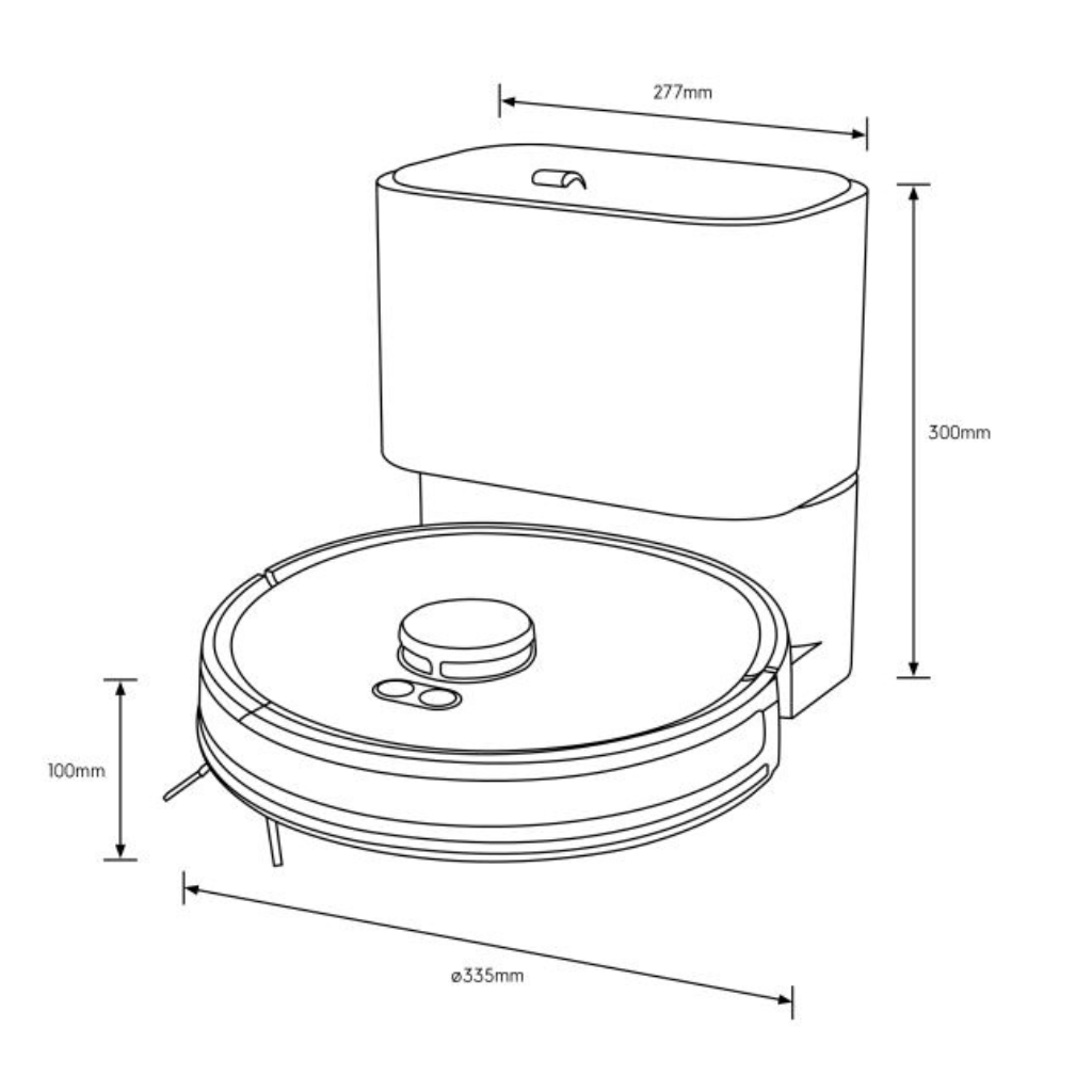 Electrolux EFR71222DS White UltimateHome 700 Robotic Vacuum With Mop electrolux-efr71222ds-white-ultimatehome-700-robotic-vacuum-with-mop