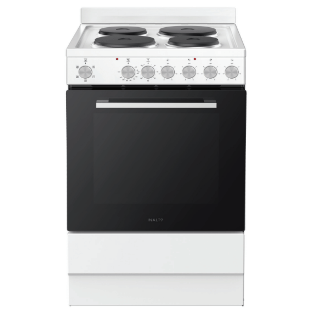 InAlto IT54SEWCOM 54cm Electric Freestanding White Stove