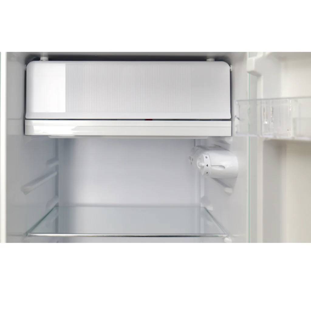 Linarie Tignes LK90TTBLACK 91L Black Retro Mini Fridge with Built-In Freezer Compartment