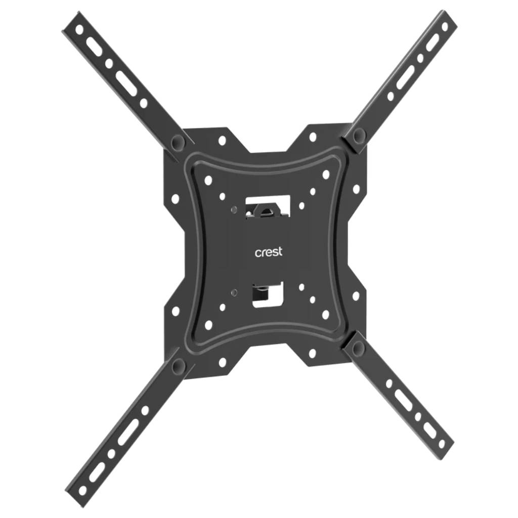Crest MFP44T 17" - 55" Black Tilt Motion TV Wall Mount