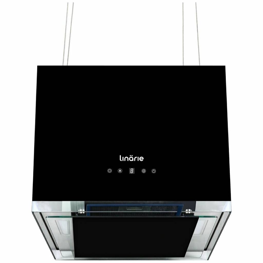 Linarie Caledonia RAHID50BG 50cm Black Island Rangehood