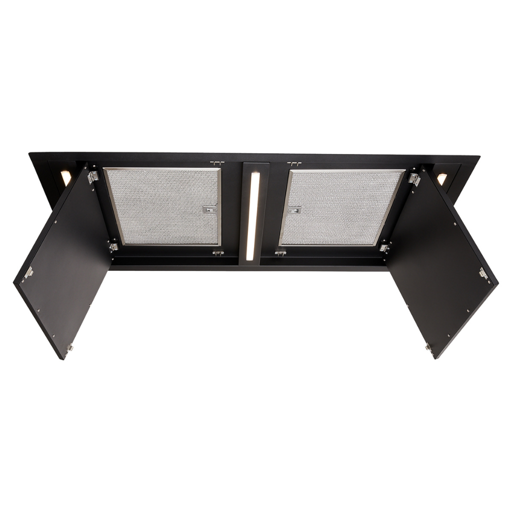 Schweigen SCC1200BSE 120cm Black Ceiling Cassette Rangehood (Silent)