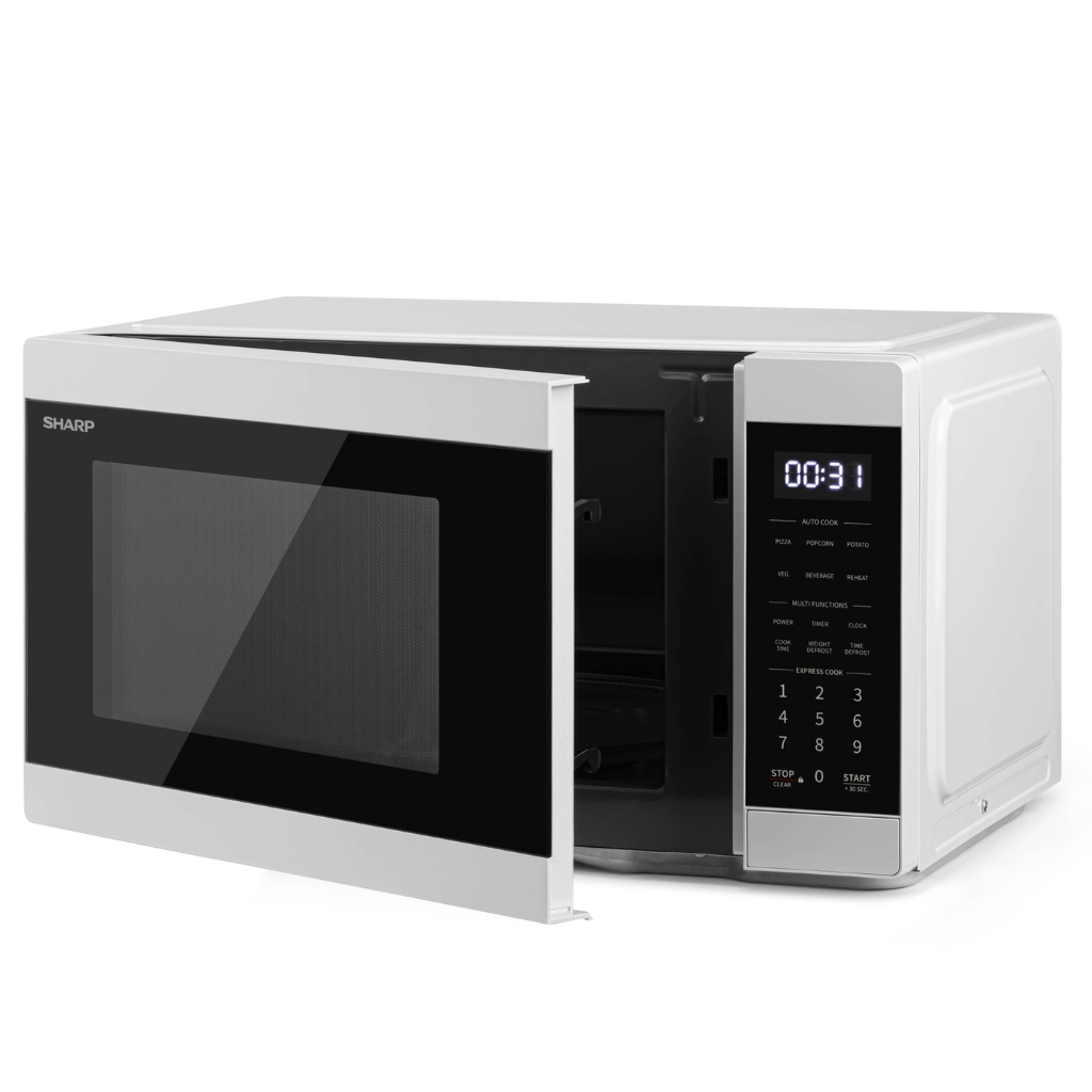 Sharp R315 Sharp R315AB 31L White Microwave Oven - The Appliance Guys