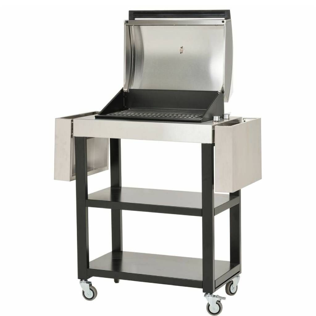 Crossray TCE15TR Stainless Steel Electric BBQ with Trolley