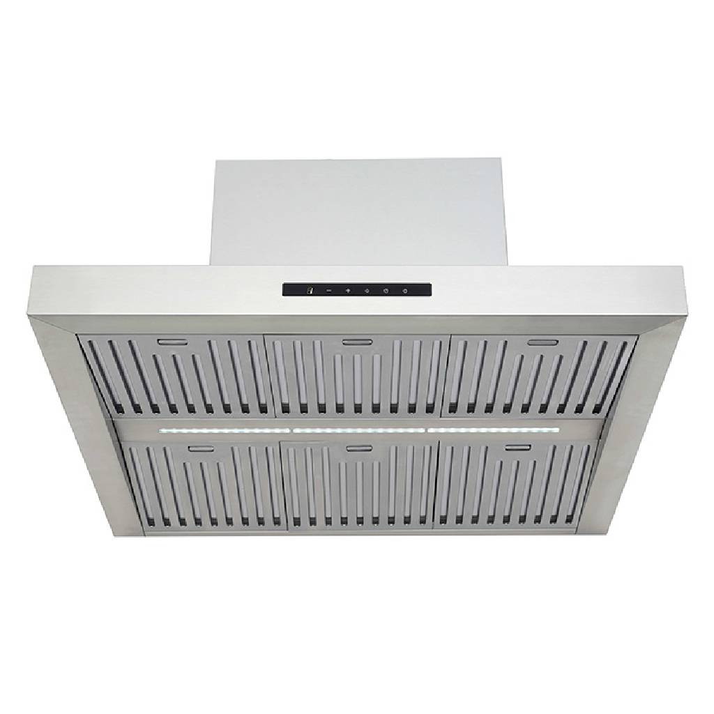 Crossray TCR900 Stainless Steel 90cm Wall Mounted BBQ Rangehood