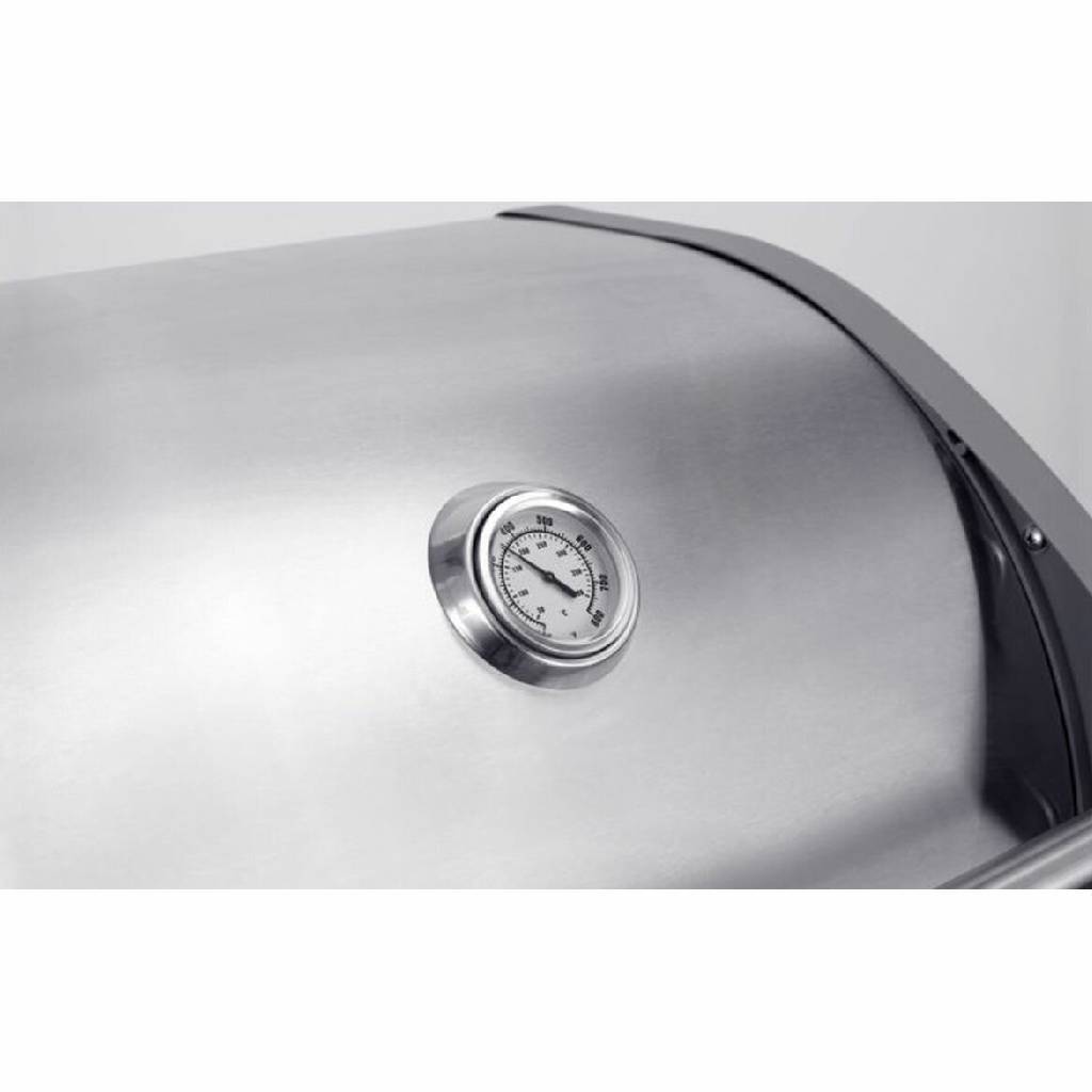 Crossray TCS4PL Stainless Steel 4 Burner Gas BBQ with Trolley
