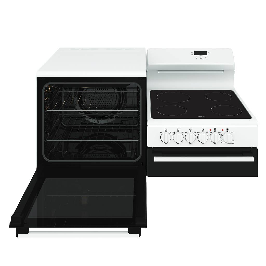 Westinghouse WDE143WCBL Elevated Electric Oven/Stove