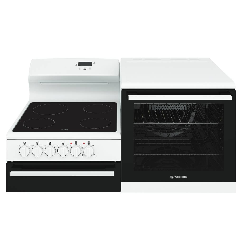 Westinghouse WDE143WCBR Elevated Electric Oven/Stove