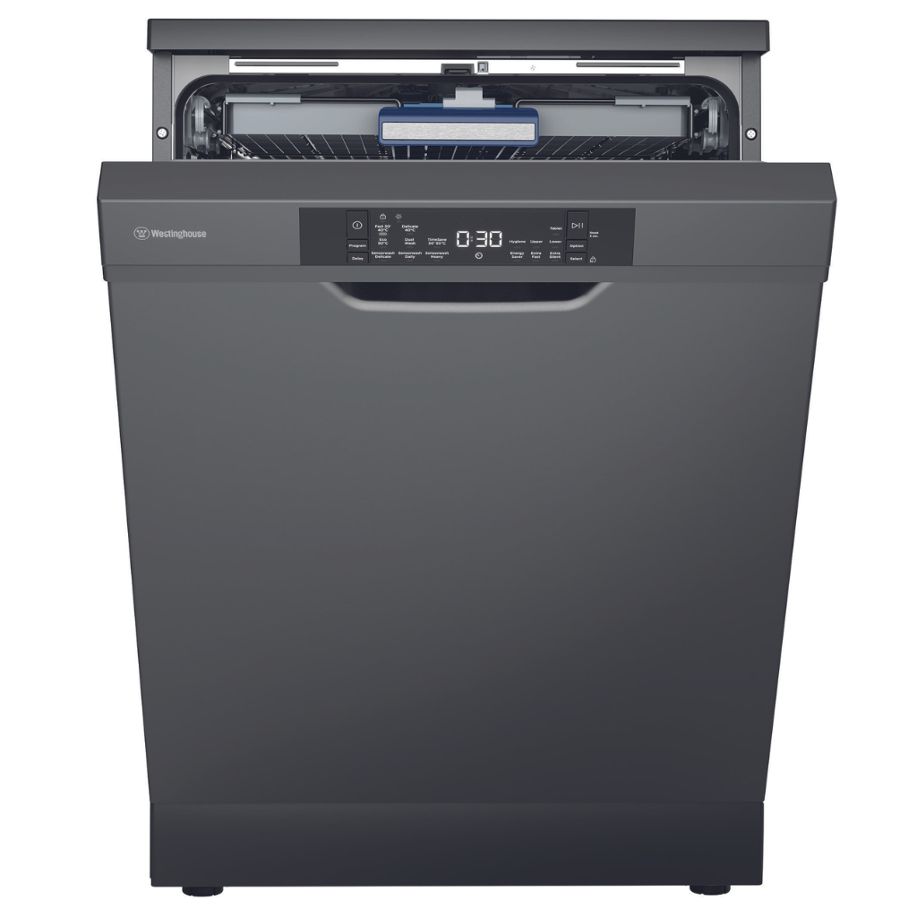 Westinghouse WSF6608KXB 60cm Dark Stainless Steel Freestanding Dishwasher