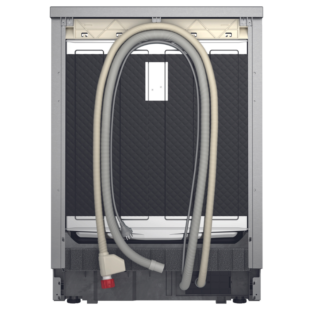 Westinghouse WSF6608XB 60cm Stainless Steel Freestanding Dishwasher Back - The Appliance Guys