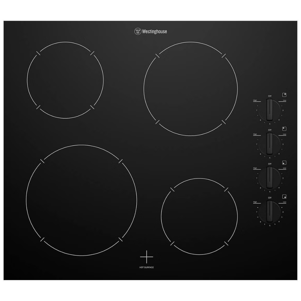 Westinghouse WHC642BE 60cm Black Ceramic Cooktop