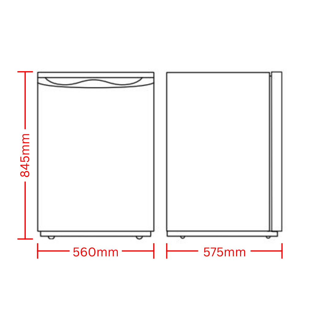 Westinghouse WIM1200AE Dimension Image - The Appliance Guys