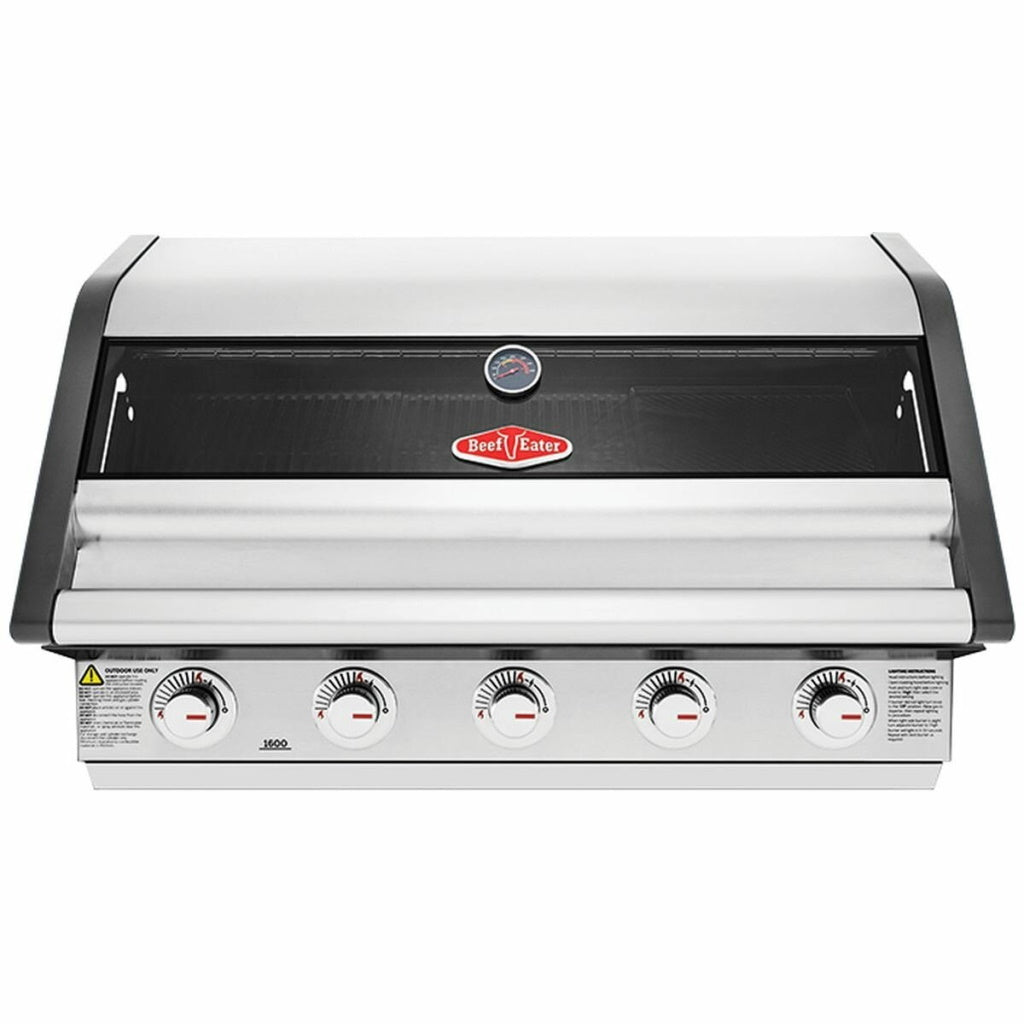 BeefEater BBG1650SA 1600 Series Stainless Steel 5 Burner Built In BBQ