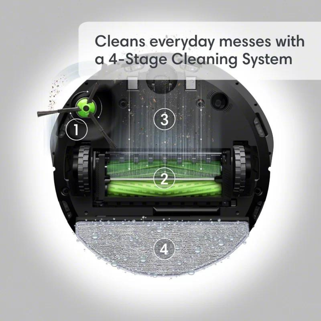 iRobot j557800 Roomba Combo j5+ Robot Vacuum