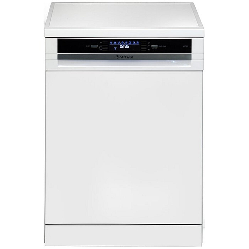 Artusi ADW7003W 60cm White Freestanding Dishwasher - The Appliance Guys