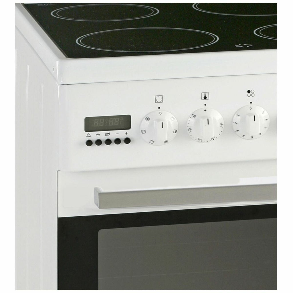 Artusi AFC607W 60cm White Electric Ceramic Cooktop Freestanding Stove - The Appliance Guys