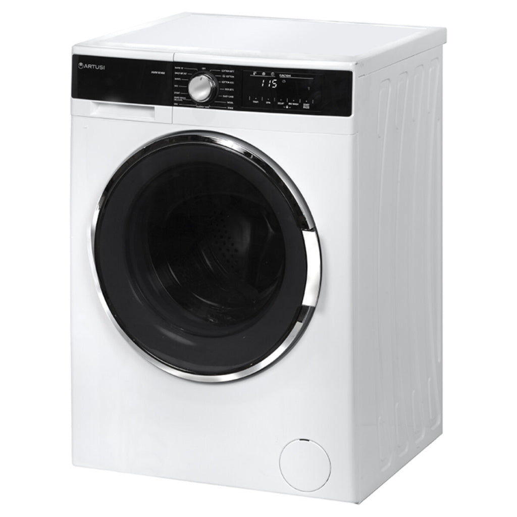 Artusi AWM1814W 8kg White Front Load Washing Machine - The Appliance Guys