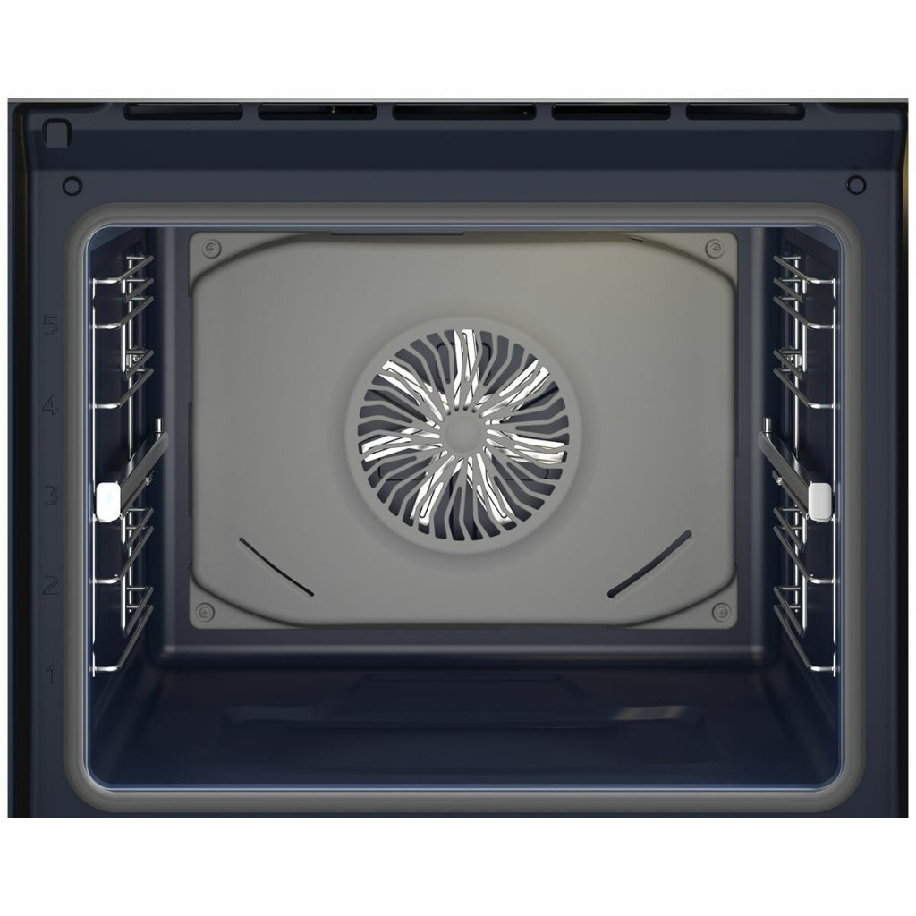 Beko BBO6851MDX 60cm Black Aeroperfect™ Built-In Electric Oven with SteamAdd® - The Appliance Guys