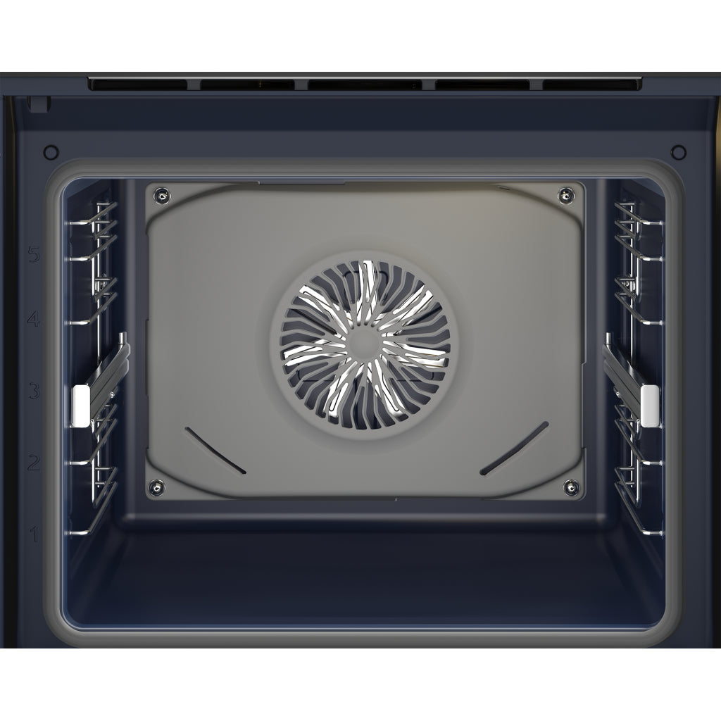 Beko BBO6852SDX 60cm Black Aeroperfect™ Built-In Electric Oven with SteamShine® - The Appliance Guys