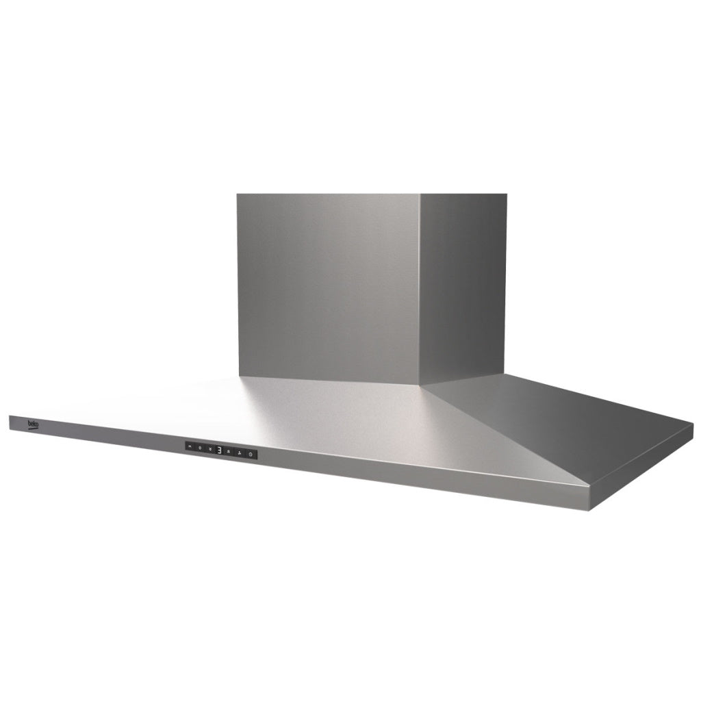 Beko BRH90CX 90cm Stainless Steel Canopy Rangehood - The Appliance Guys