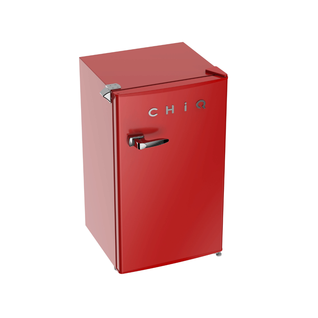 Chiq CRSR089DR 90L Retro Red Bar Fridge