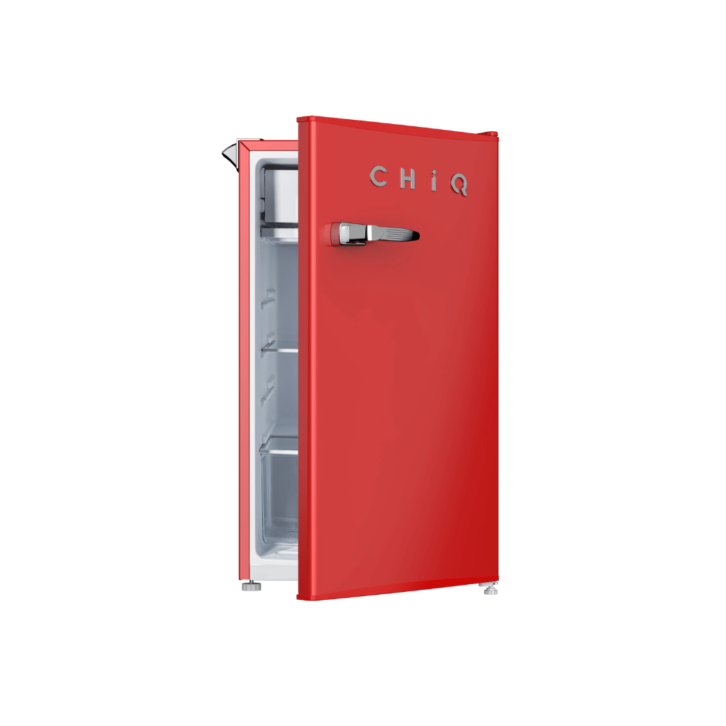 Chiq CRSR089DR 90L Retro Red Bar Fridge