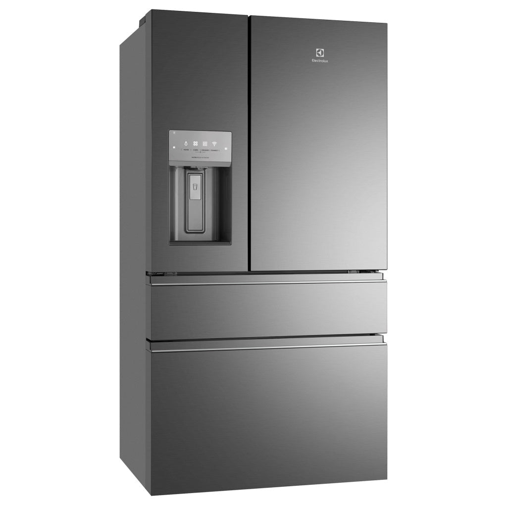 Electrolux EHE6899BA 680L Dark Stainless UltimateTaste 900 French Door Fridge - The Appliance Guys