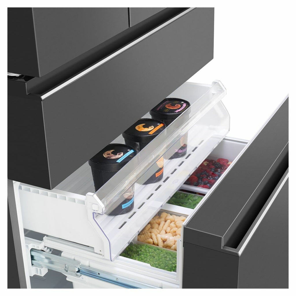 Electrolux EHE6899BA 680L Dark Stainless UltimateTaste 900 French Door Fridge - The Appliance Guys