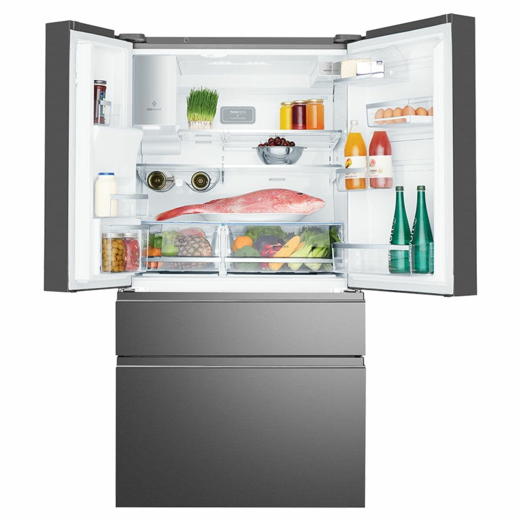 Electrolux EHE6899BA 680L Dark Stainless UltimateTaste 900 French Door Fridge - The Appliance Guys